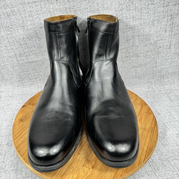 Florsheim Midtown Plain Toe Boots Men\'s Size 14 EEE Leather Side Zip main image 4